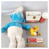 Vintage Toy Lot - Atlas Box Empty