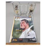 Pittsburgh Steelers Mugs & Signed Magazine