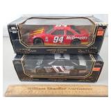 2ct Nascar Cars 1:24