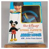 Vintage Mickey Mouse String Puppets