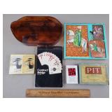 Vintage Game, Cards & Tray