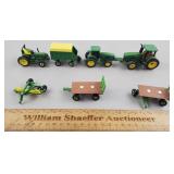 John Deere Toy Tractors & Implements