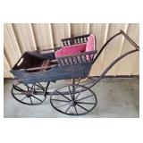 Pat 1870 Baby Stroller Broadway NY 34 & 3/4" H