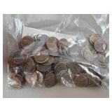 100ct Wheat Pennies Poor Condition