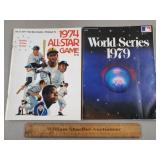 1974 All Star Game & 1979 World Series Programs