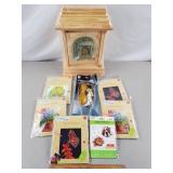 Craft Lot - Clock Cabinet, Diamond Paint, Lamp