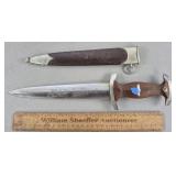 WWII German SA Dagger w/ Scabbard