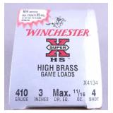 410 Shotgun Shells 3' 25 Rounds