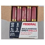 Federal 12g Shotgun Shells 50 Rounds