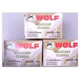 Wolf 7.62x39 Ammo 60 Rounds