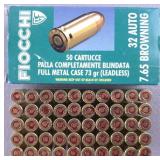 32 Auto 7.65 Browning Ammo 50 Rounds