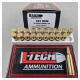 L Tech .223 45gt Frangible Ammo 40 Rounds