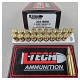 L Tech .223 45gt Frangible Ammo 40 Rounds