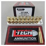 L Tech .223 45gt Frangible Ammo 40 Rounds