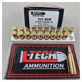 L Tech .223 45gt Frangible Ammo 40 Rounds
