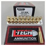 L Tech .223 45gt Frangible Ammo 40 Rounds