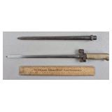 WWI Lebel Bayonet Shortened