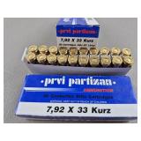 7.92 x 33 Kurz Ammo 40 Rounds