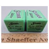 200 Bullets 22 Cal .224 Dia 55g