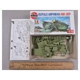 Buffalo Amphibian & Jeep Model 1:72