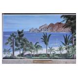 Oil on Canvas El Medana Beach Mexico