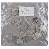 25ct Buffalo Nickels