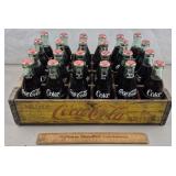 Vintage Coca Cola Crate w/ Bottles