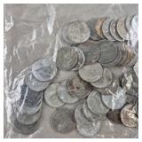 60ct 1943 Steel Pennies