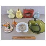 Assorted Lot w/ Vintage Glass