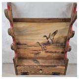 Duck Gun Rack w/ Locking Storage