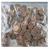 150ct Assorted Wheat Pennies All D Mint
