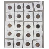 20ct 1910s Wheat Pennies