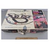 Tyco Road & Rail Set Slot Cars Ho Trains