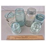 Vintage Jars & Glass Insulators