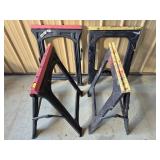 Plastic Saw Horses