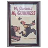 Guinness Beer Poster 21 & 1/2 x 31 & 1/2'