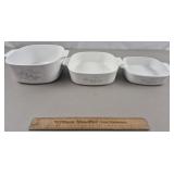 Corning Ware Country Cornflower Dishes