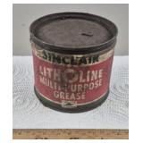 Vintage Metal Sinclair Grease Can