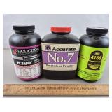 Assorted Powder H380 No 7 IMR 4166