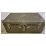 Vintage Military Trunk 31' L