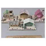 Vintage Christmas Putz Houses