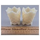 Fenton Glass Toothpick Holders 2 & 7/8' H