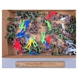 Assorted Vintage Plastic Toy Figures