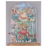 Vintage The Big Game Bagatelle Pinball Game