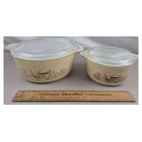 Pyrex Forest Fancies Casserole Dishes