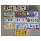 Assorted License Plates