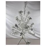 Vintage Pom Pom Aluminum Christmas Tree 45' H