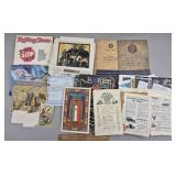 Vintage Paper Ephemera & Magazine Ads