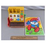 Vintage Fisher Price Cash Register & Playskool