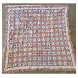 Vintage Quilt Top 77 x 80'
